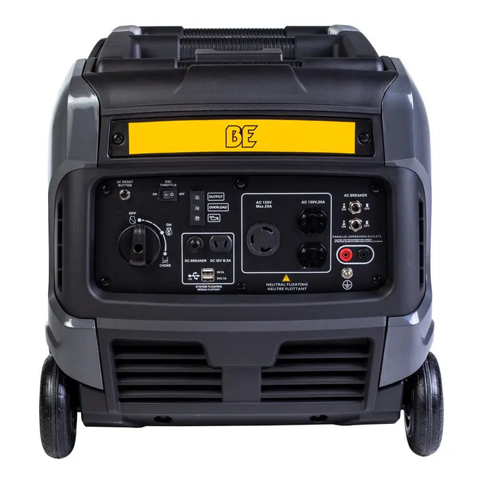 BE Power Equipment 3,500 Watt Inverter Generator