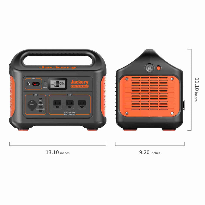 Jackery Explorer 1000 1002Wh 1000W Portable Power Station