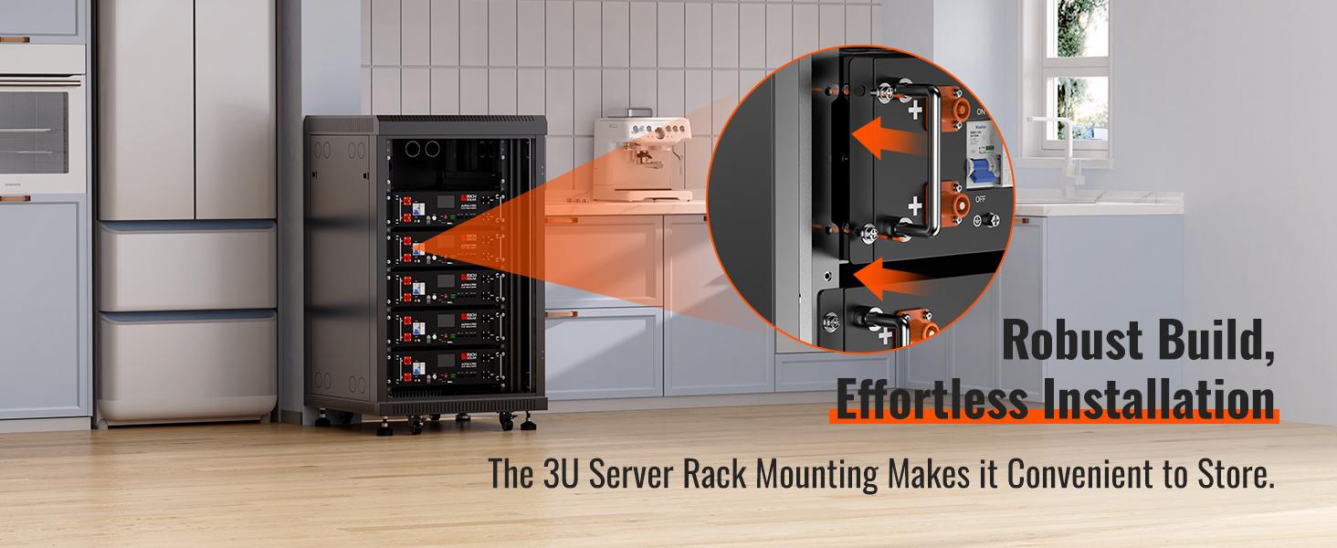 Rich Solar Alpha 5 Pro Battery Server Rack