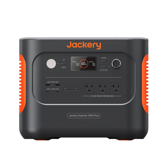 Jackery E1000Plus + 1000Plus Battery Pack 2000W Solar Power Station