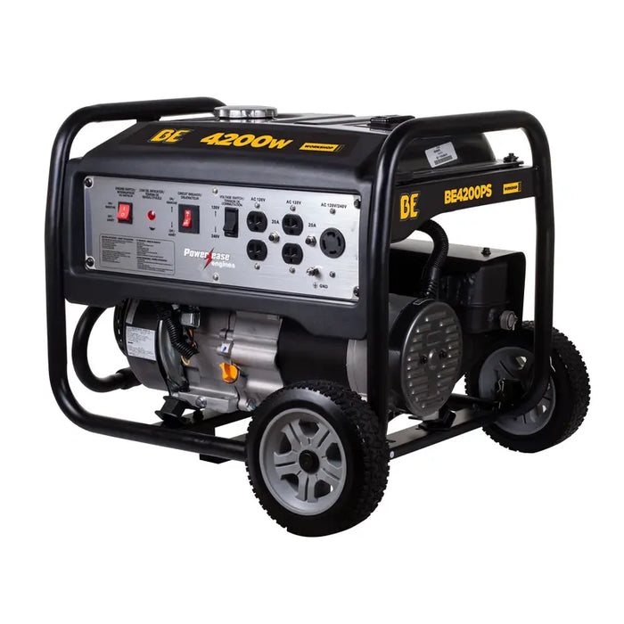 BE Power Equipment 4,200 Watt Portable Generator