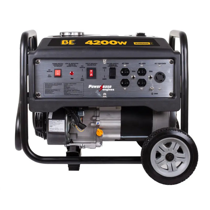 BE Power Equipment 4,200 Watt Portable Generator