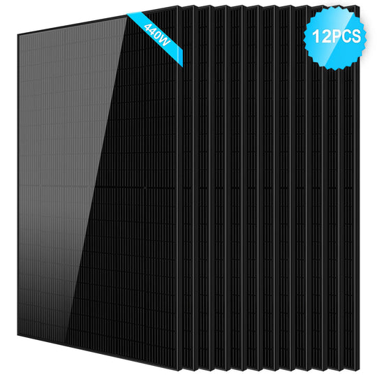 Sungold Power 440W Mono Black PERC Solar Panel + Choose Your Custom Package