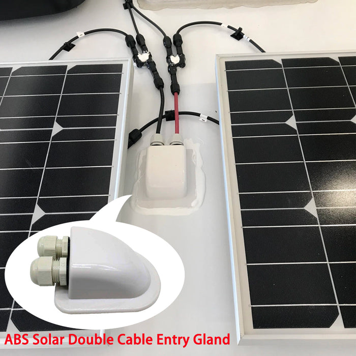 ACOPOWER Flexible Solar Panel Kit + MPPT / PWM Charge Controller + Choose Your Custom Package