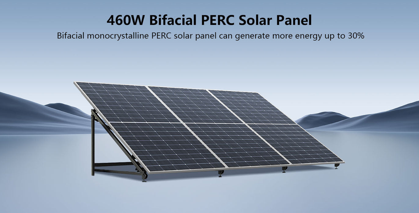 Sungold Power 460W BIFACIAL PERC Solar Panel + Choose Your Custom Package