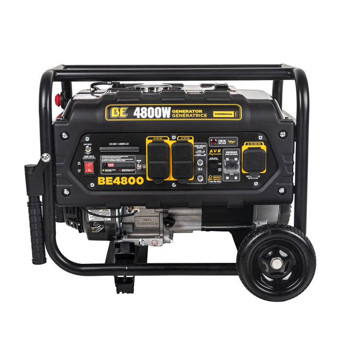 BE Power Equipment 4,800 Watt Portable Generator