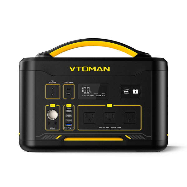 VTOMAN Jump 1500X (1500W/828Wh) Portable Power Station