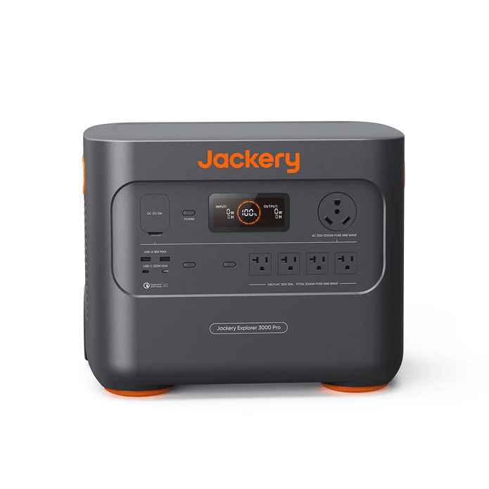 Jackery Explorer 3000 Pro + Solar Saga 1x 200W 3024Wh 3000W Solar Generator