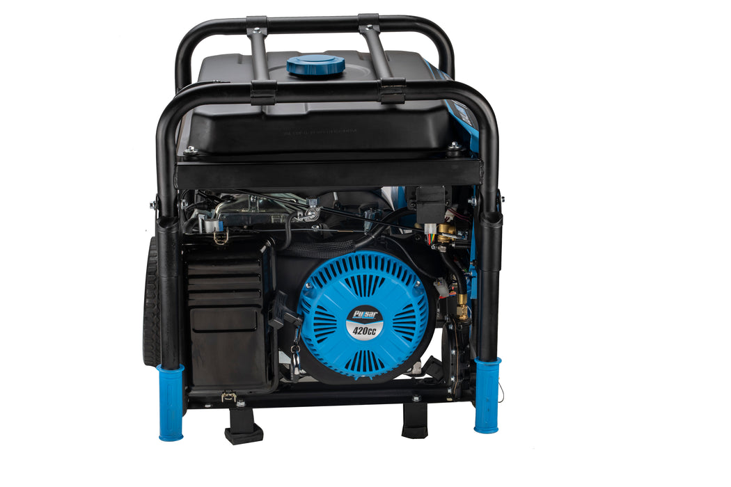 Pulsar 10,000 Watt Dual Fuel Generator with Recoil, Remote, Push Button Start & CO Alert