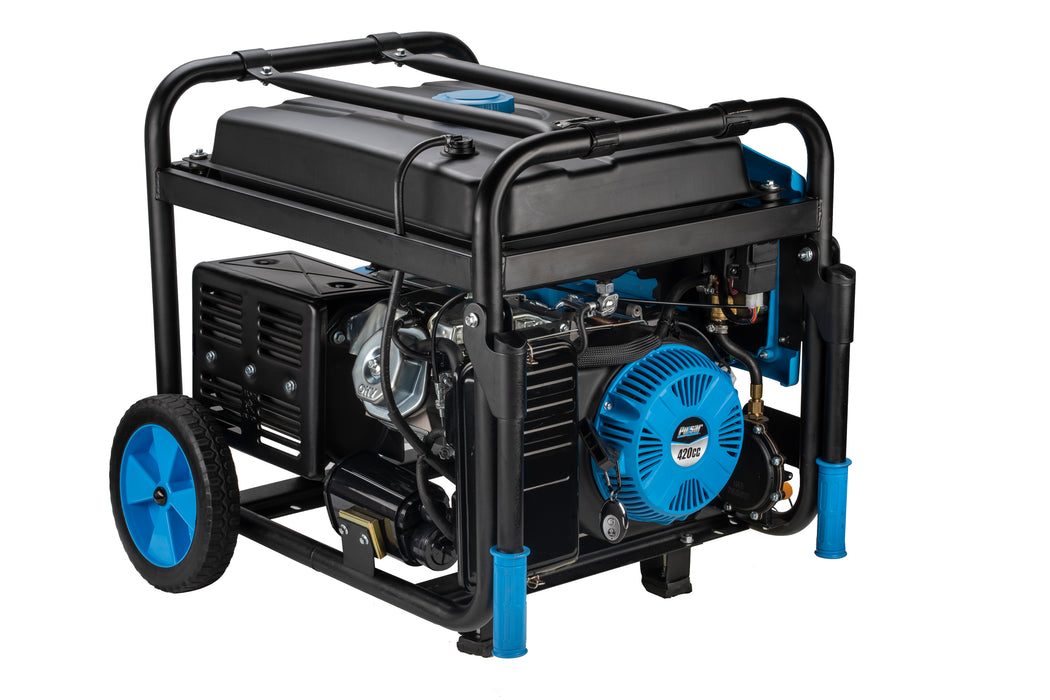 Pulsar 10,000 Watt Dual Fuel Generator with Recoil, Remote, Push Button Start & CO Alert