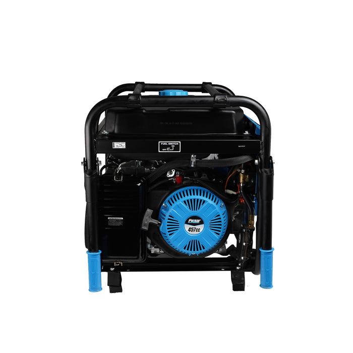 Pulsar 12,000W Dual Fuel Portable Generator with Electric Start and Switch & Go Technology