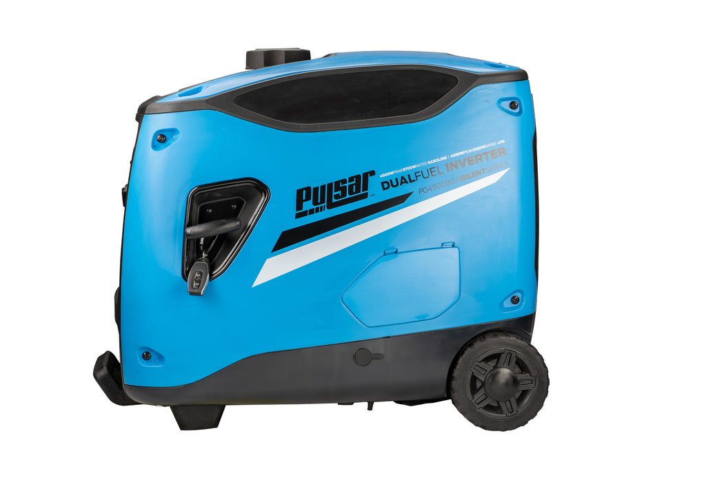 Pulsar 4,500-Watt Remote Start Dual-Fuel Inverter Generator with CO Shutdown Sensor