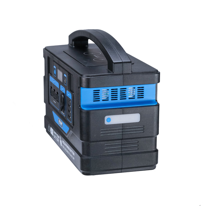 Pulsar 1000 Watt Lithium-Ion Portable Power Station with LCD Display and Wireless Charging Pads