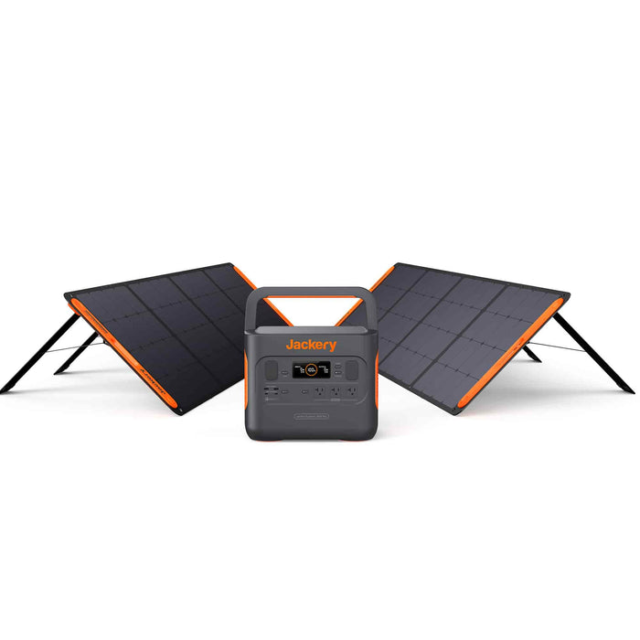 Jackery Explorer 2000 Pro + 6x SolarSaga 200W Panels 2160Wh Solar Generator + Choose Your Custom Package