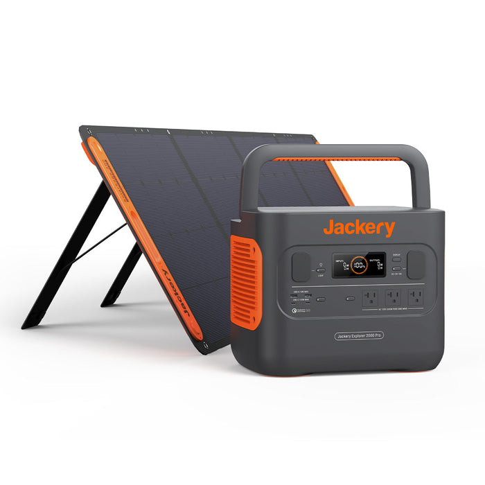 Jackery Explorer 2000 Pro + 6x SolarSaga 200W Panels 2160Wh Solar Generator + Choose Your Custom Package