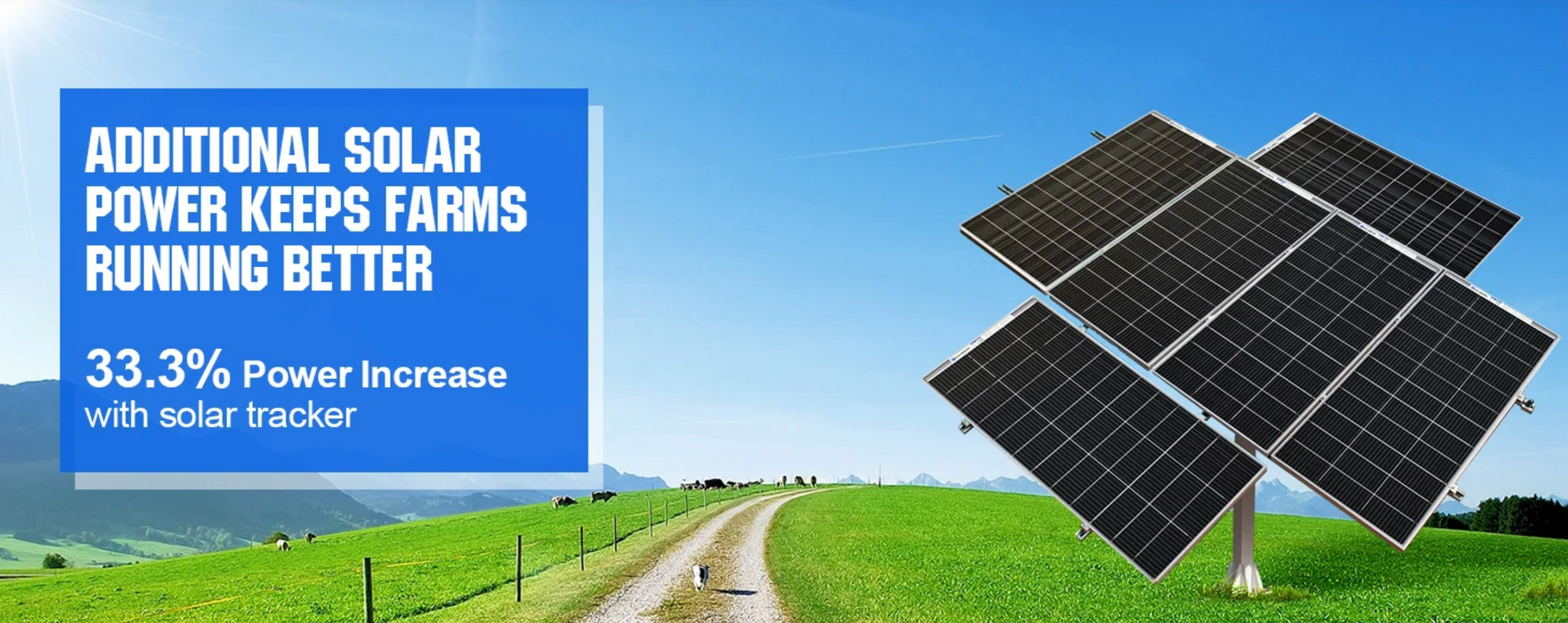 Eco Worthy Dual Axis Solar Tracker System