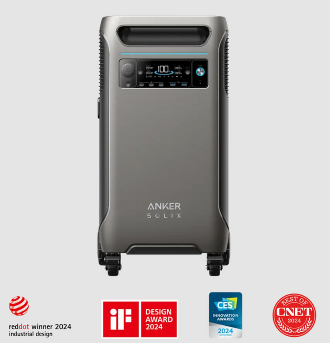 Anker SOLIX F3800 Portable Power Station 6000W + Choose Your Custom Package