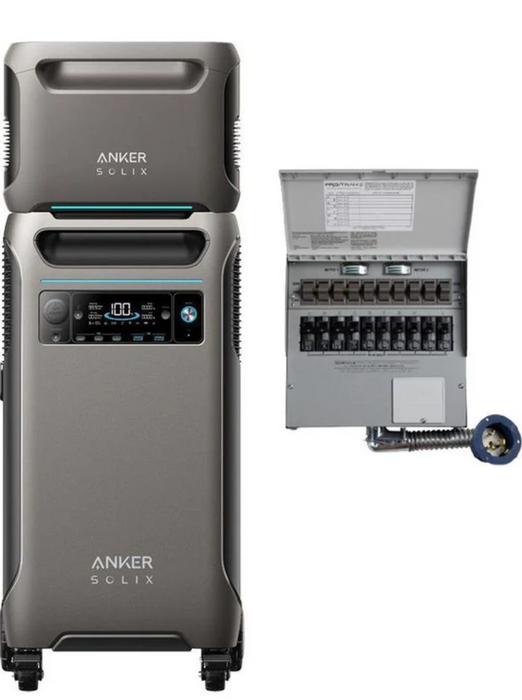 Anker SOLIX F3800 Portable Power Station 6000W + Choose Your Custom Package