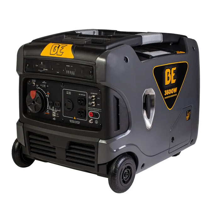 BE Power Equipment 3,600 Watt Inverter Generator