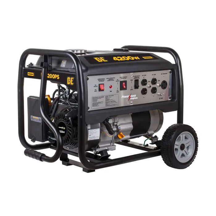 BE Power Equipment 4,200 Watt Portable Generator