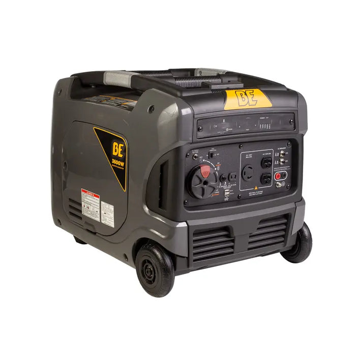 BE Power Equipment 3,600 Watt Inverter Generator