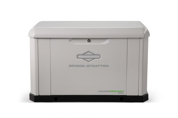 Briggs & Stratton 26/24kW (LP/NG) PP26 Vanguard 120/240V Aluminum Enclosure, GC-1032 Controller Home Standby Generator